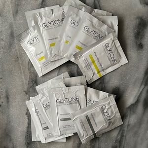 NEW Bundle of 10 Glytone Prep Solution Pads and 10 Glytone Peel Neutralizer Pads